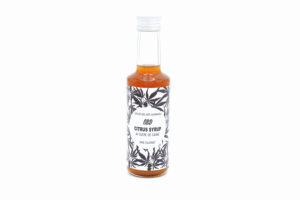 CBD Citrus syrup au sucre de canne